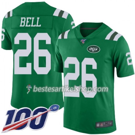 Herren New York Jets Trikot Le-Veon Bell 26 Nike Grün 100th